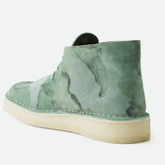 clarks desert coal green camouflage main image 7